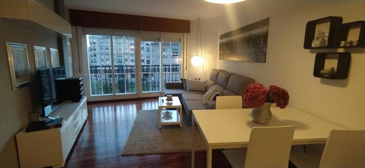 Moderno Y Luminoso 2 Dormitorios Con Todas Las Comodidades En Pontevedra Ciudad Exterior foto